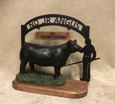 Showmanship Award figure & steel
